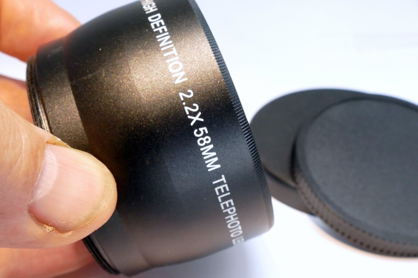 58mm professional 2.2X Telephoto lens  for DC DV camcorder AUX Digital HD
