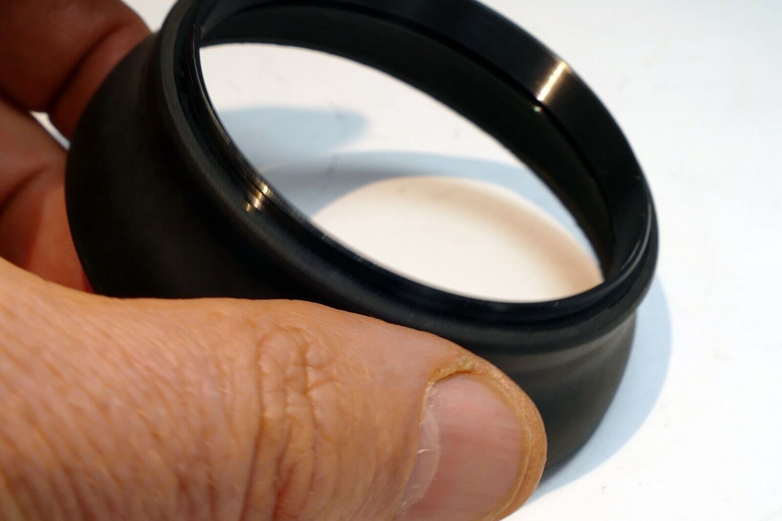 62mm Rubber Hood shade   double threaded short rubber  telephoto