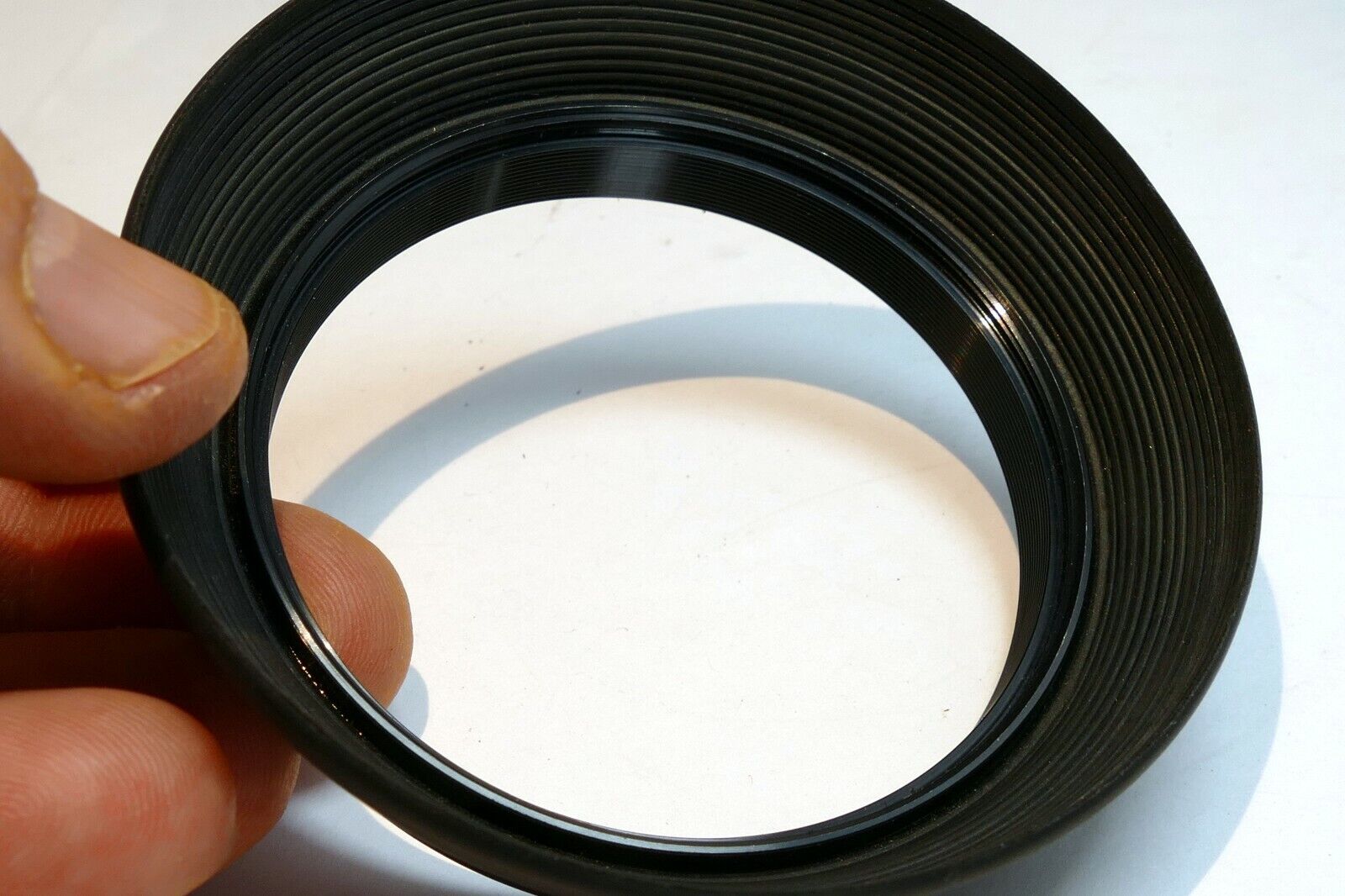 62mm Rubber Hood shade   double threaded short rubber  telephoto