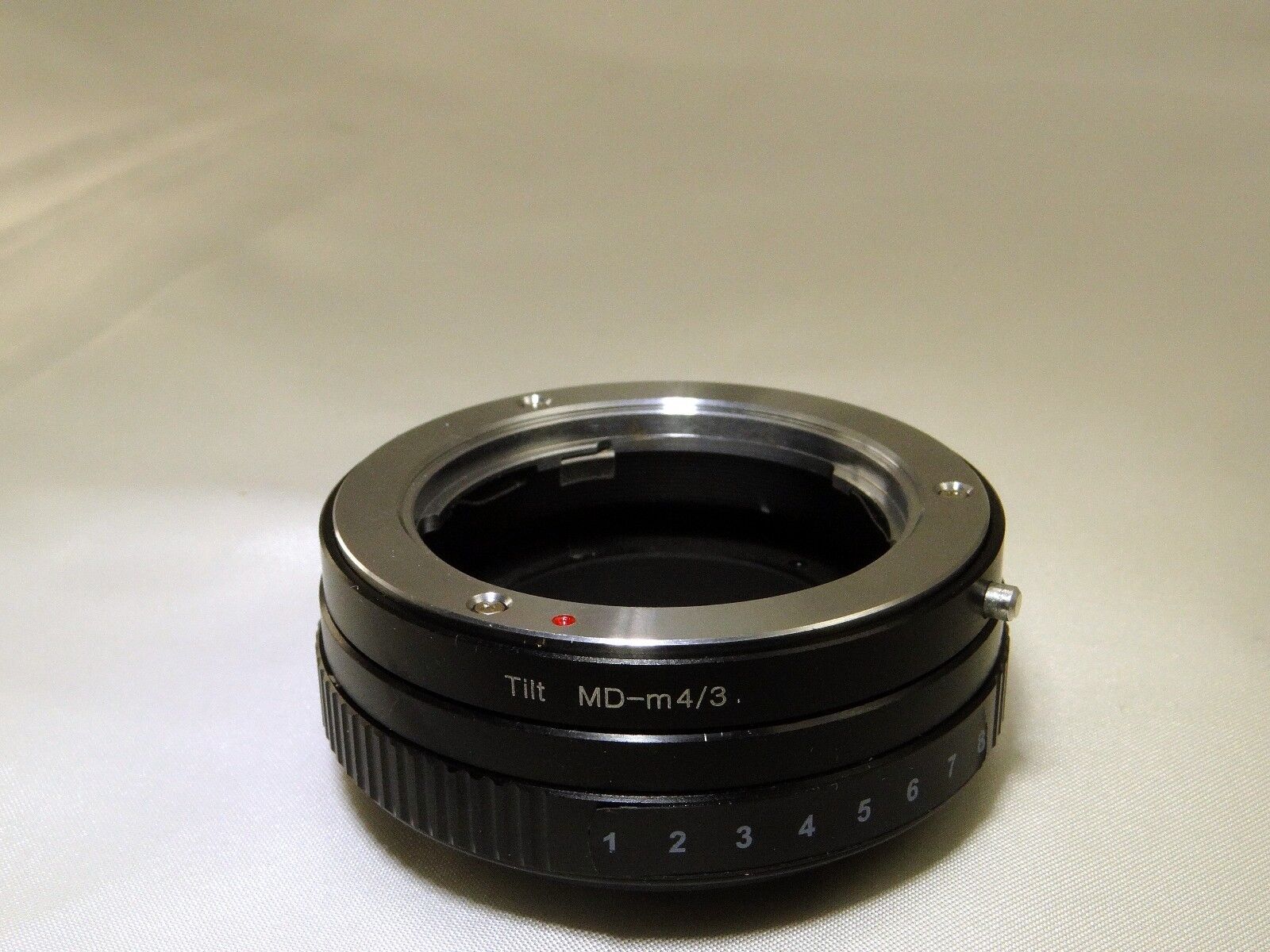 Minolta MD Lens mount adapter to M4/3 GH3 GH4 Panasonic E-PL2 OM-D camera TILT