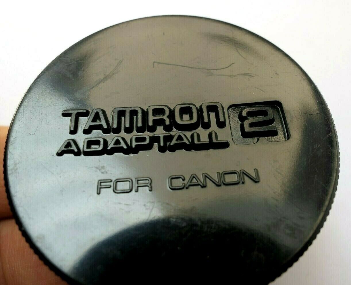 Tamron Adaptall 2 Rear Lens Cap for Canon FL FD twist on type bayonet vintage