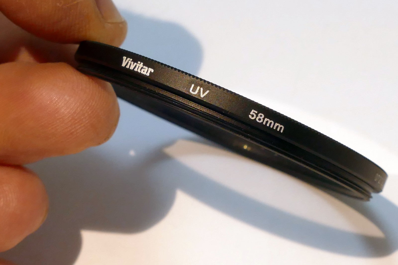 Vivitar 58mm UV Filter for wide angle lenses - low profile