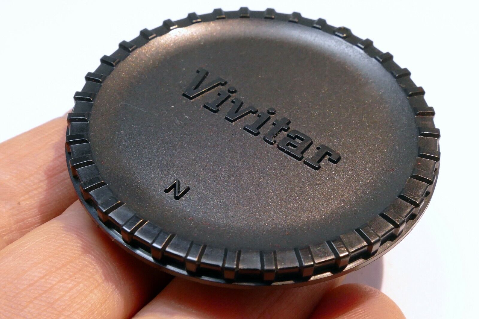 Vivitar N Camera Body Cap - for Nikon F 2X teleconverter Teleplus