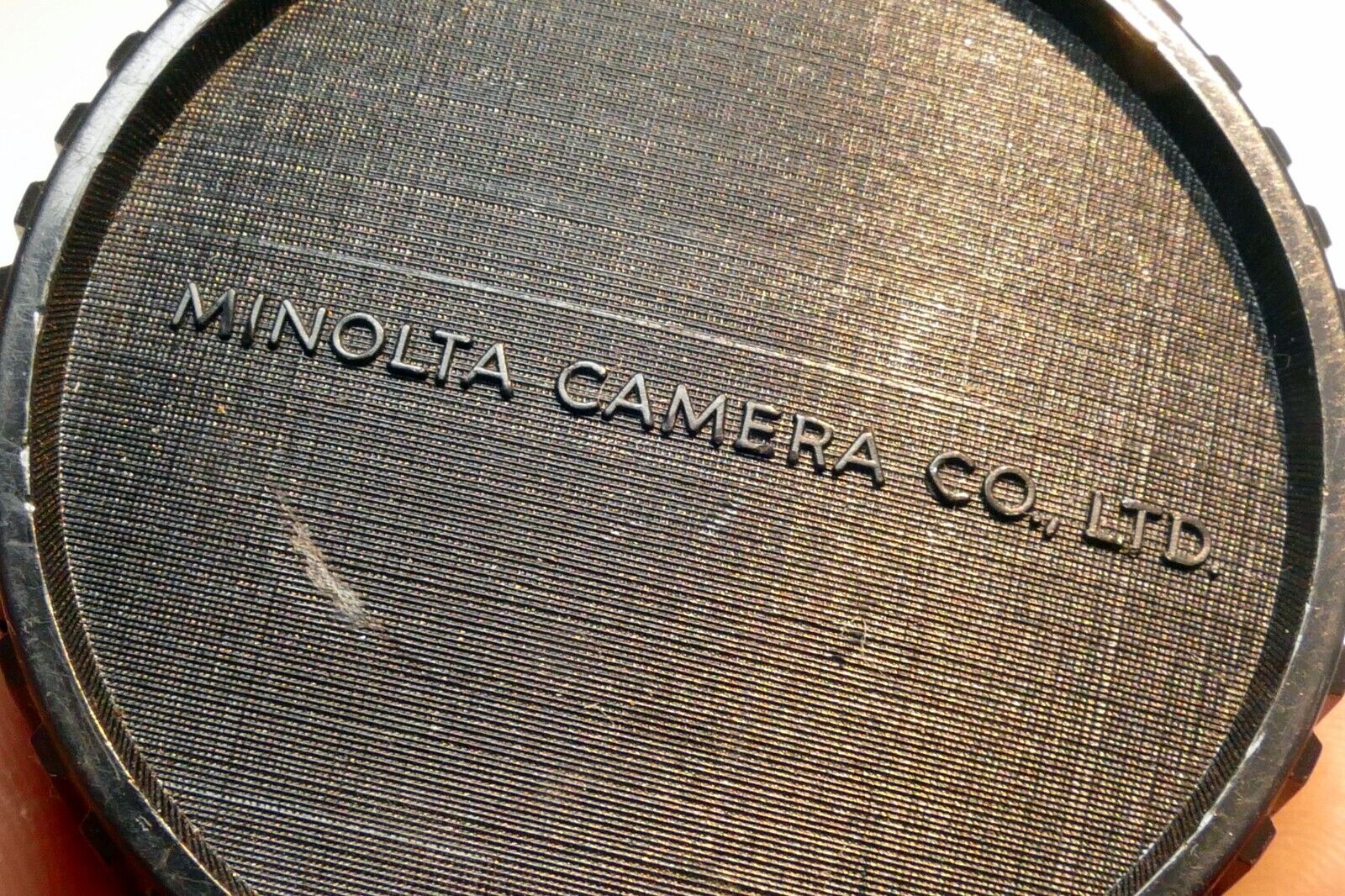 Minolta MC MD Rear lens Dust Cap for W Rokkor HG QE Si manual focus Slip on Type