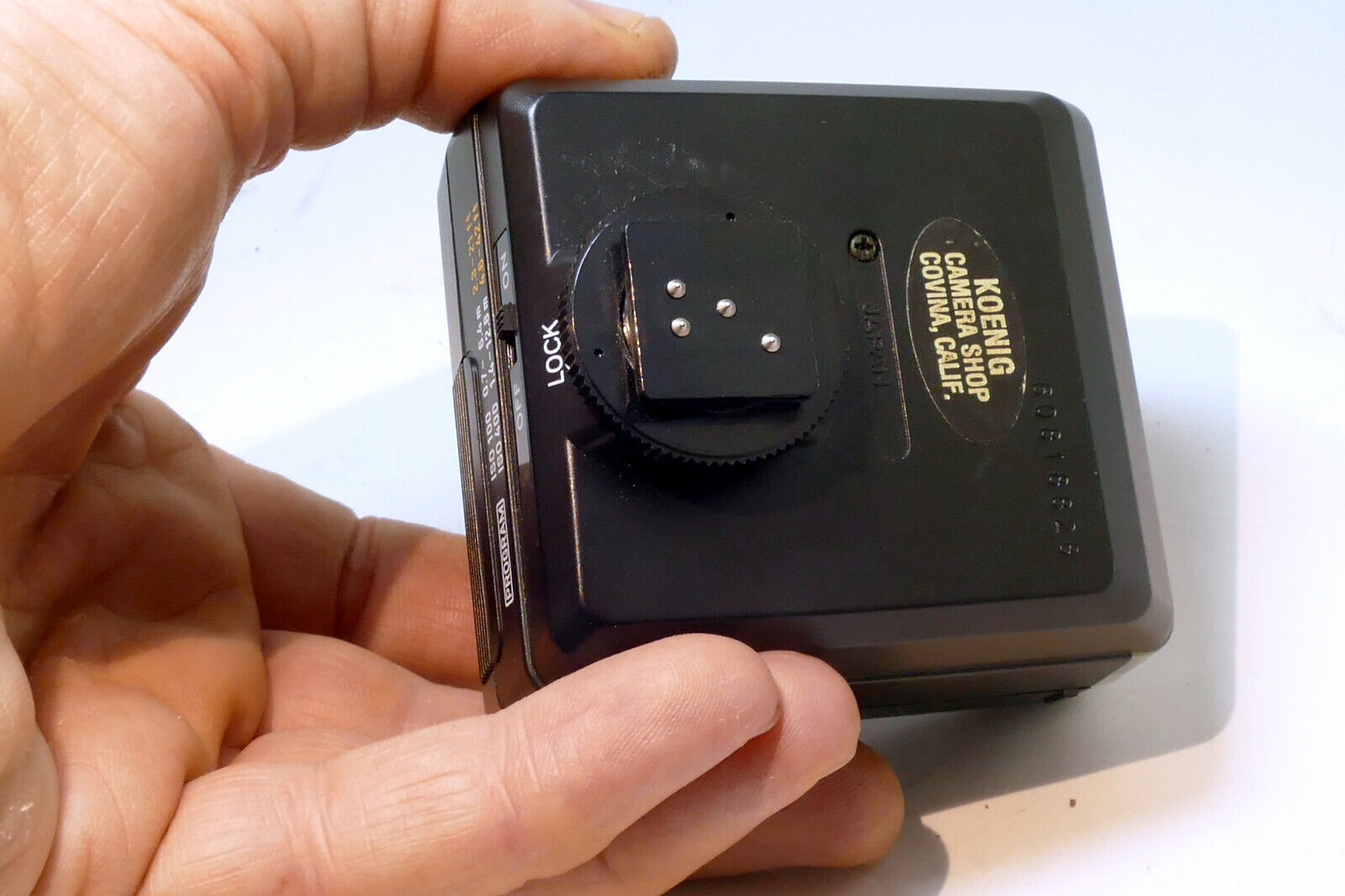 Minolta Maxxum 1800 AF Shoe Mount Flash - not working for parts or repair