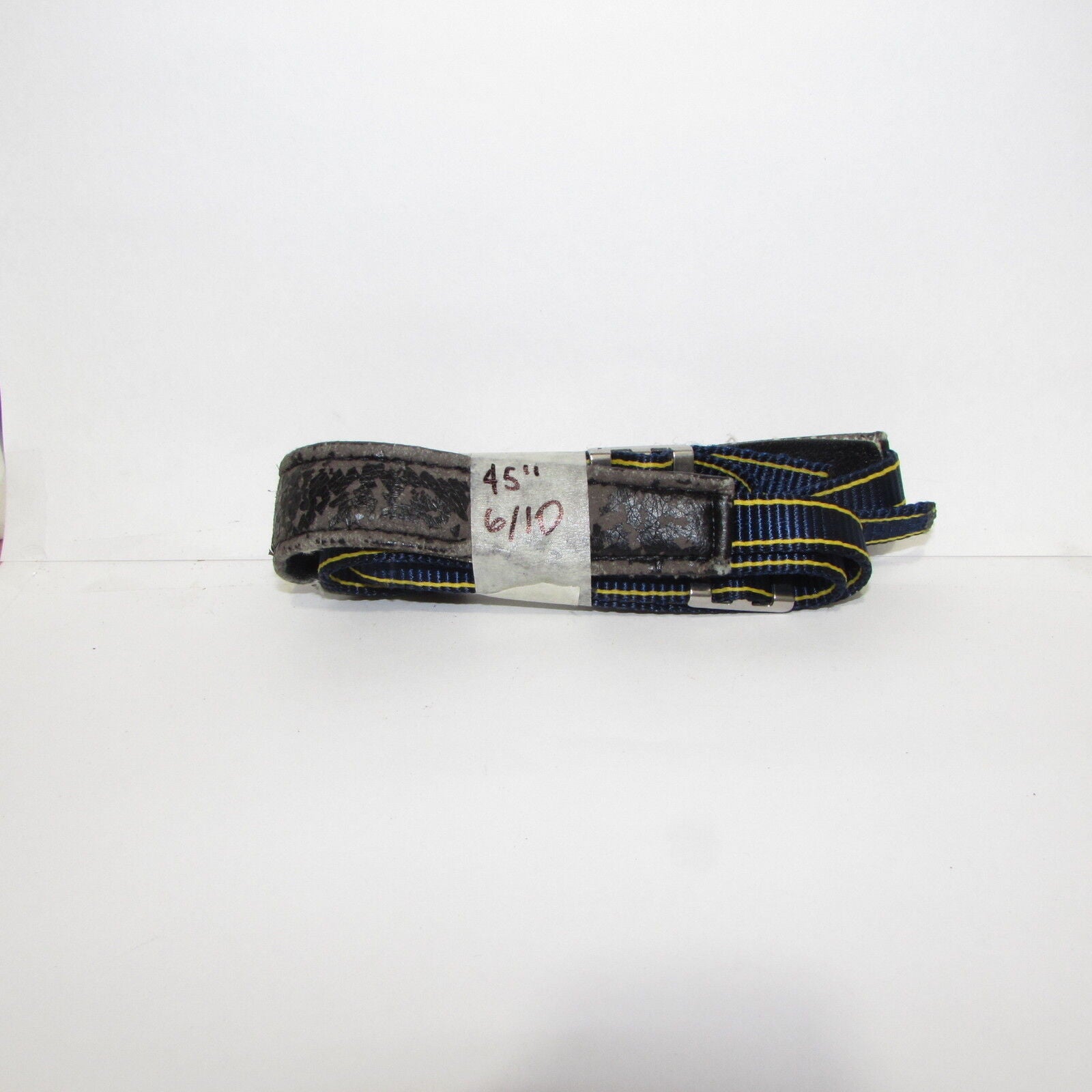 Used 45" Camera Thin Shoulder Strap Blue/Yellow unknown brand FE FM  S332821