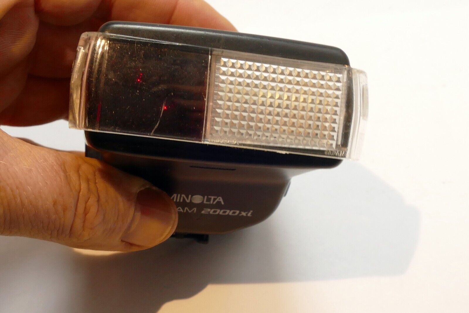 Minolta Program 2000Xi Shoe Mount Flash - works good