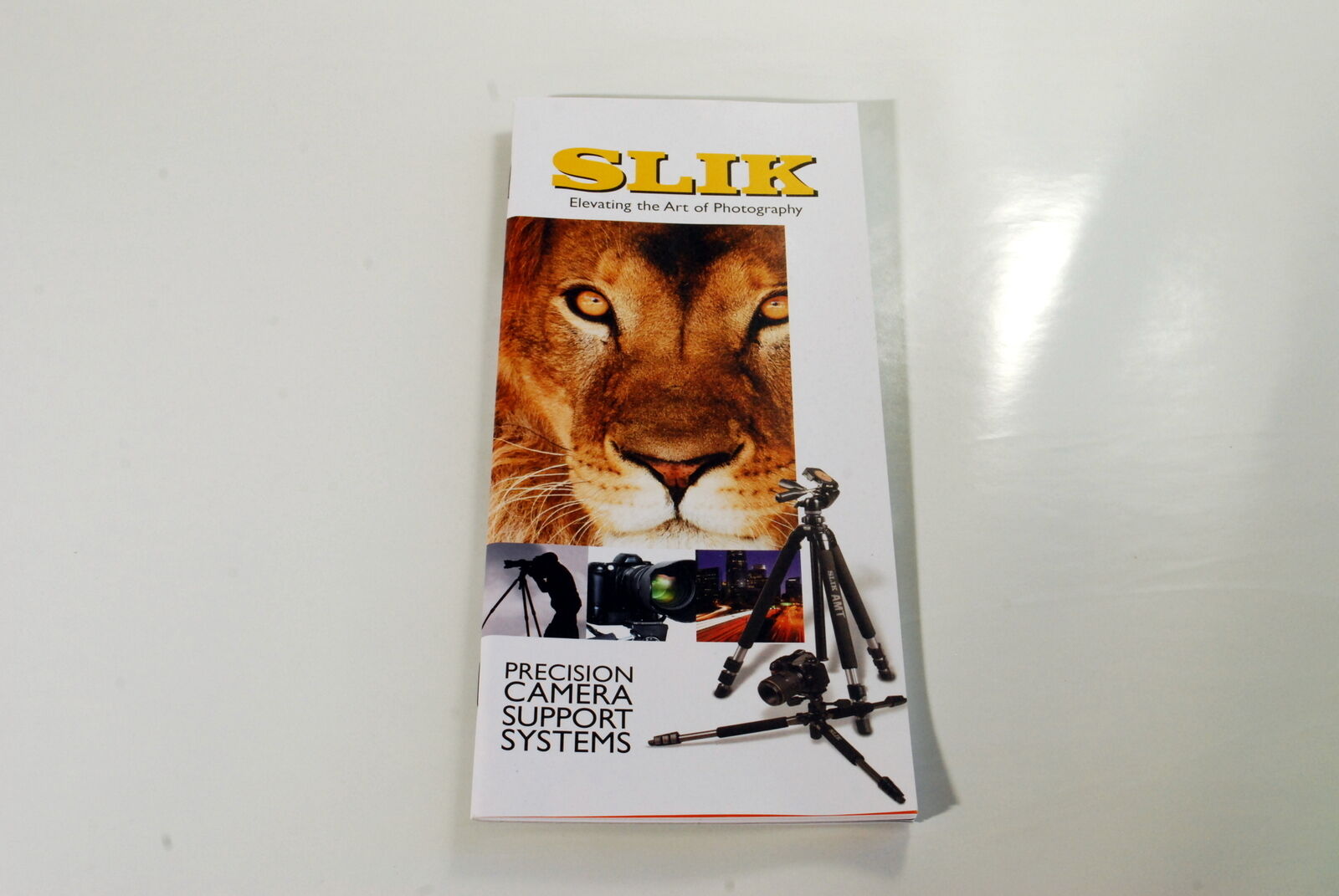 Slik Camera Support System Tripod Guide Brochure/ Catalog (EN) 7220032