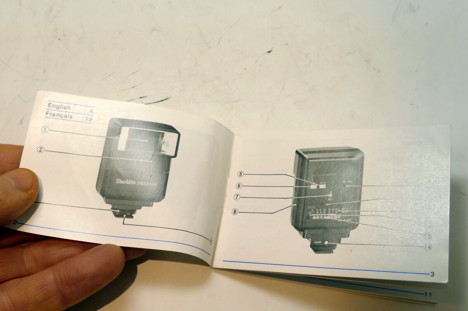 Starblitz 2800 DFM DFNi Flsh instruction manual guide