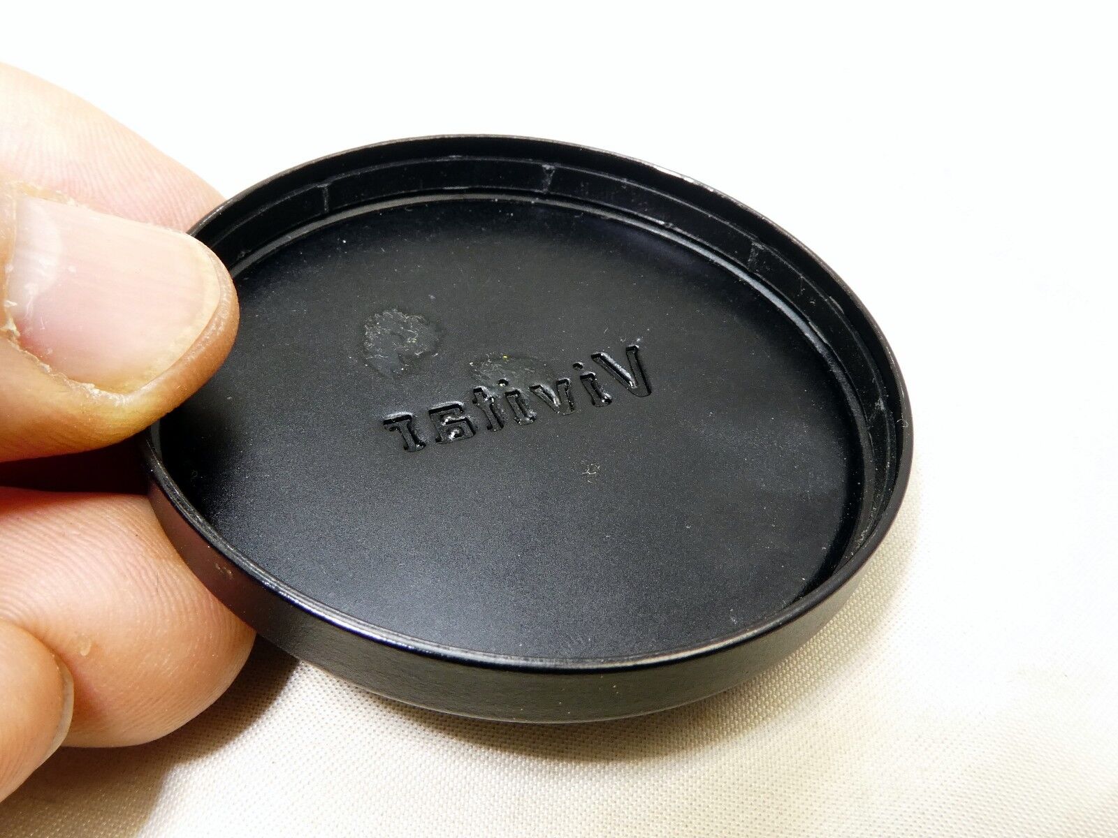 Vivitar  58mm Lens Front Cap Slip on Metal vintage