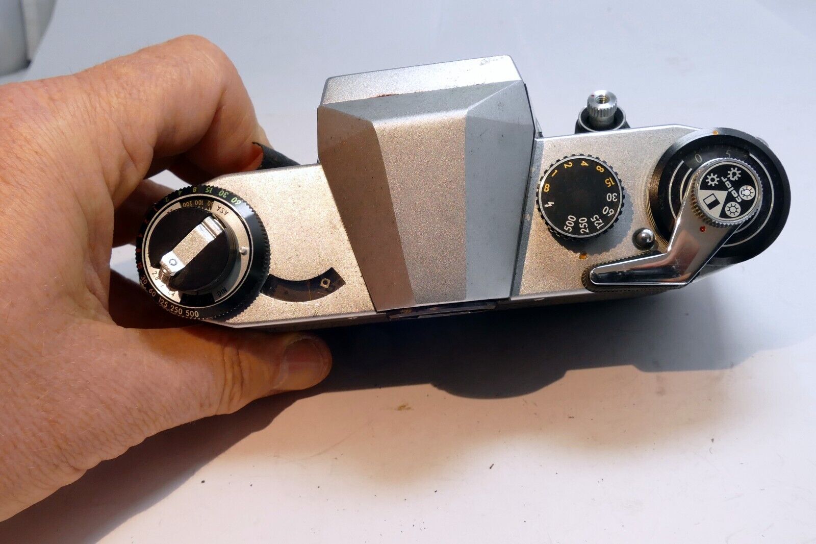 Hanimex Praktica Nova 1b Nova Germany M2 35mm Body - works