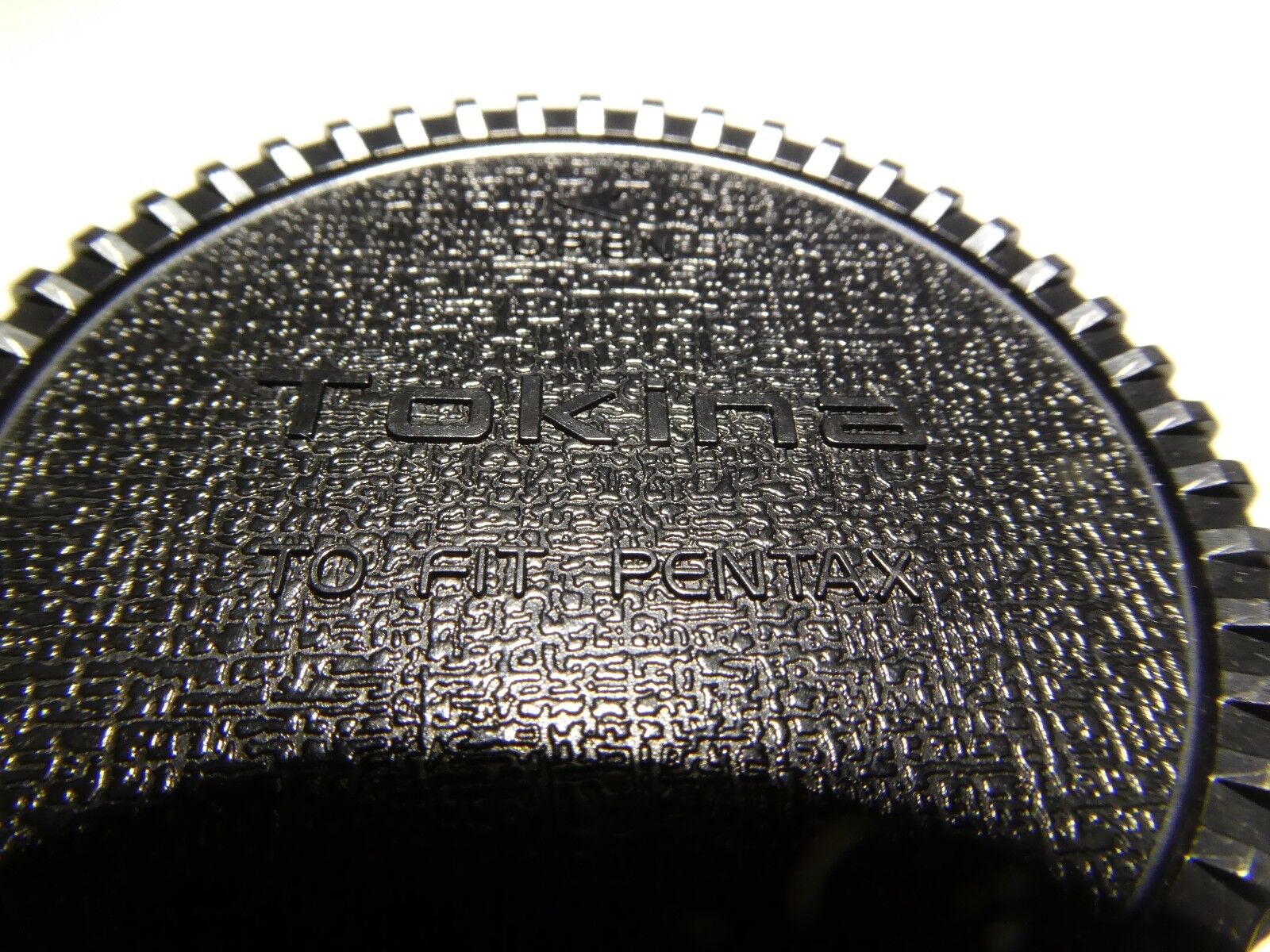 Tokina RMC Rear Lens Cap for Pentax K PK KR Lenses