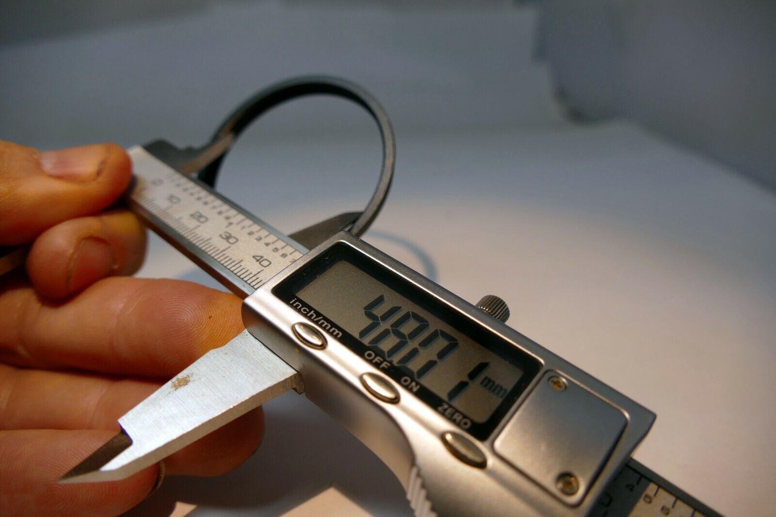 49mm  filter adapter female threads double threaded