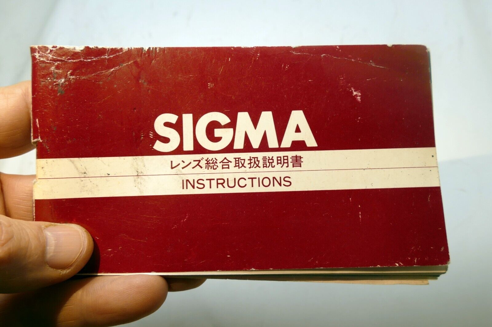 Sigma Manual Focus Lens guide Brochure product list En Jp