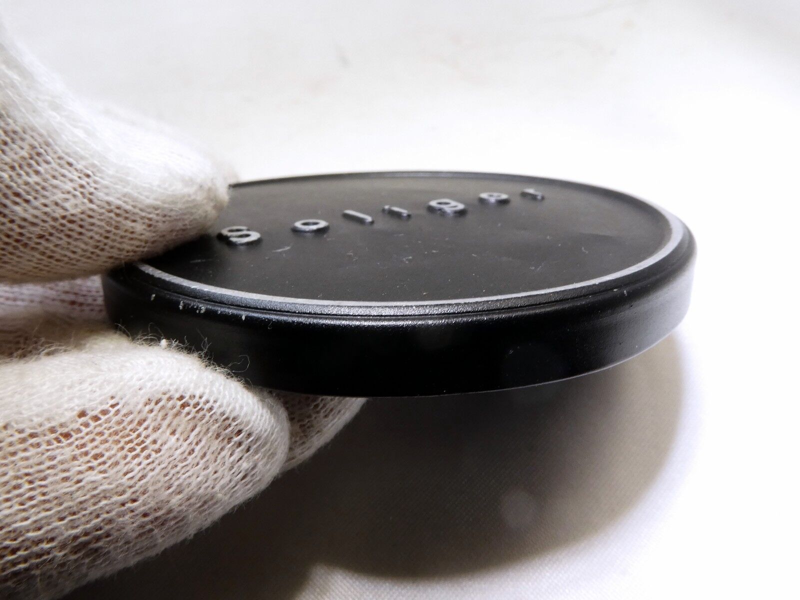 Soligor 62mm cap dust cover Slip on Metal vintage