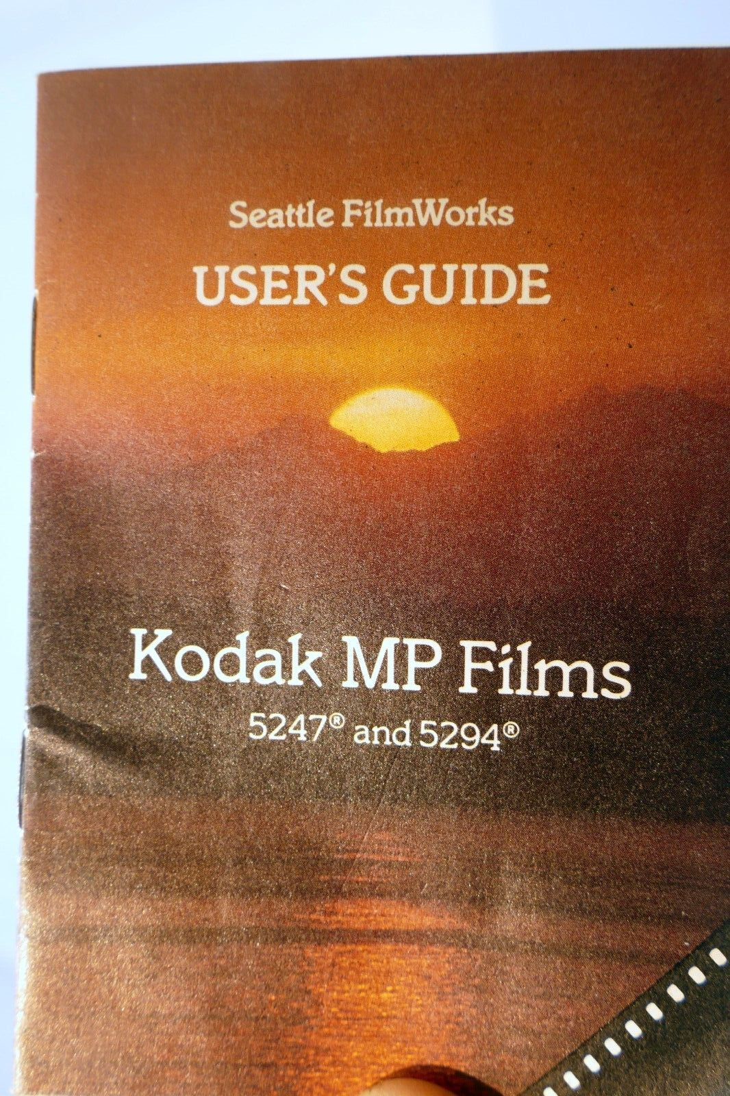 Kodak  MP 35 mm Film user   Instructions manual brochure  1984 5247 5294