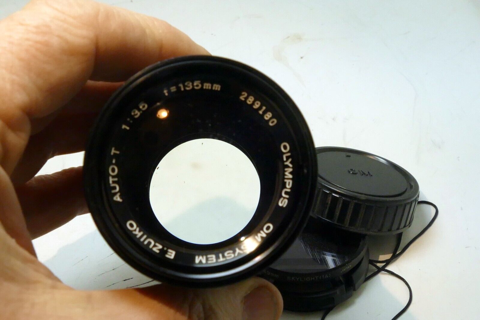 Olympus 135mm f3.5 OM Manual Focus OM-Mount Prime Lens telephoto