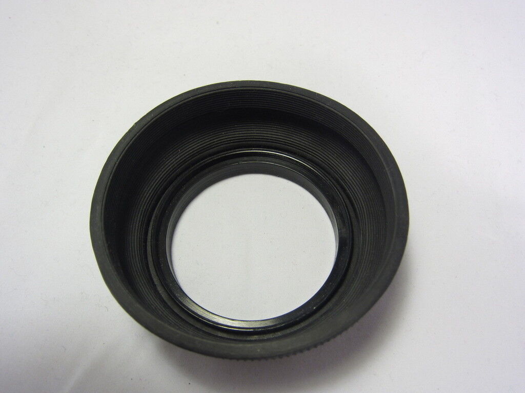Used Generic brand  Rubber Lens Hood 62mm Made in Honk Kong 6206029