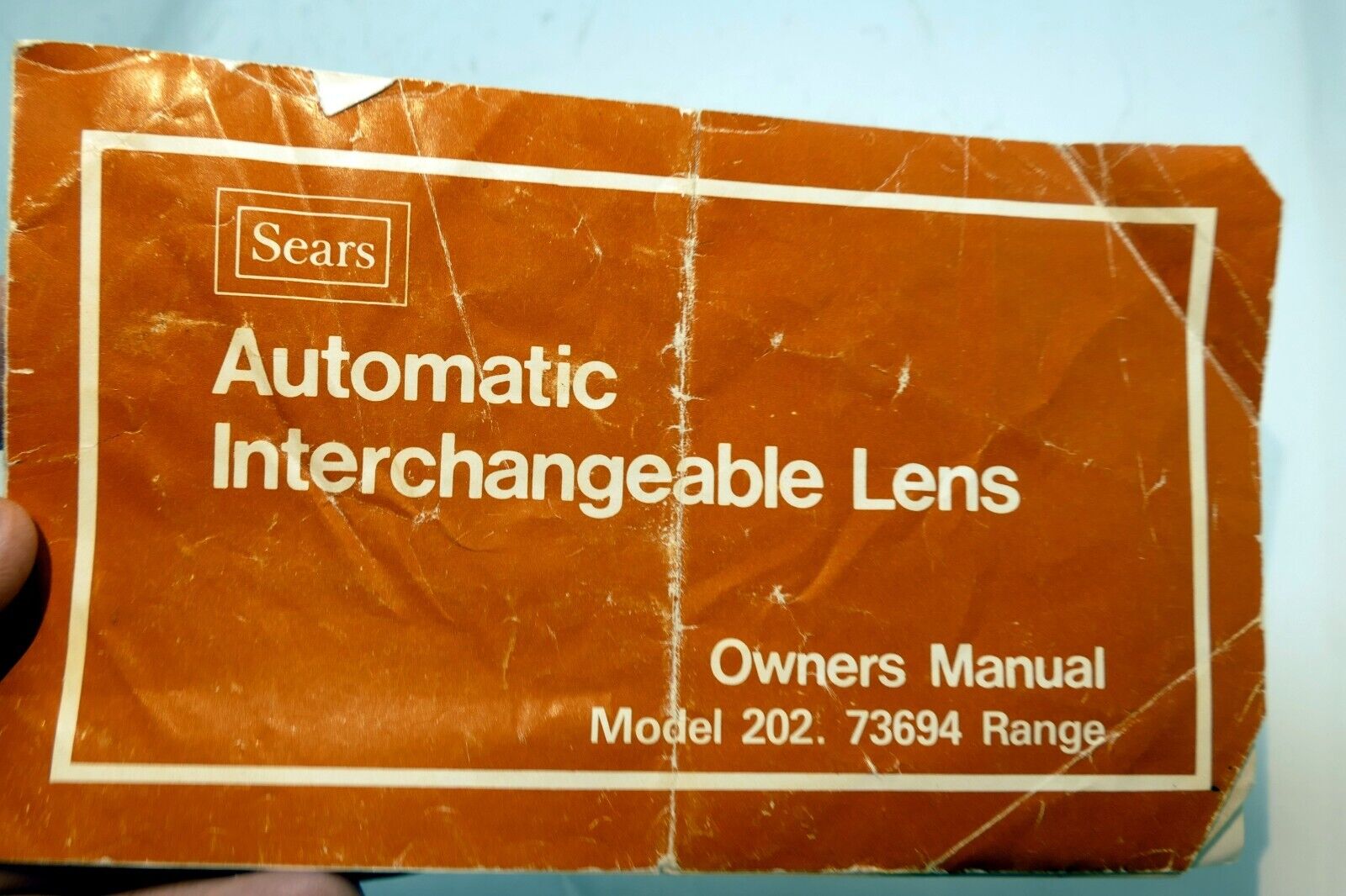 Sears 135mm f2.8 28mm 35-70mm Lens guide instruction manual