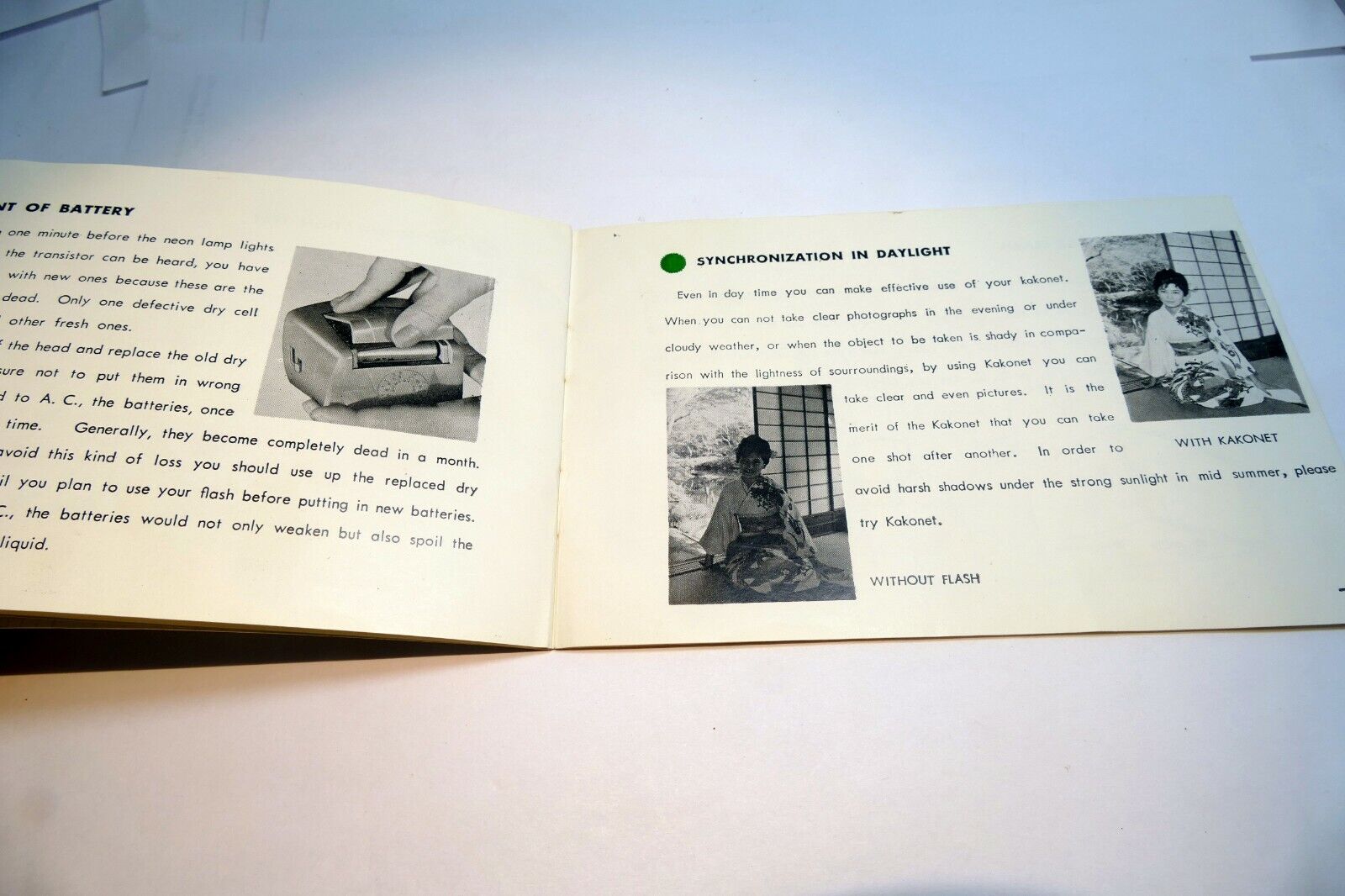 Kakonet Flash  Operating Instruction manual Guide