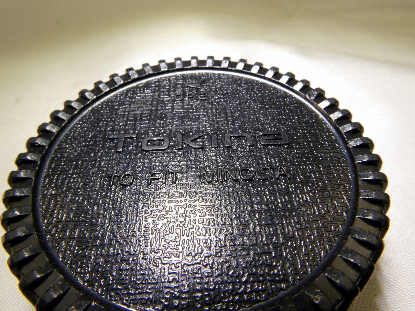 Tokina SP AT-X Rear lens cap for Minolta MC MD Lenses Genuine original Pro SD