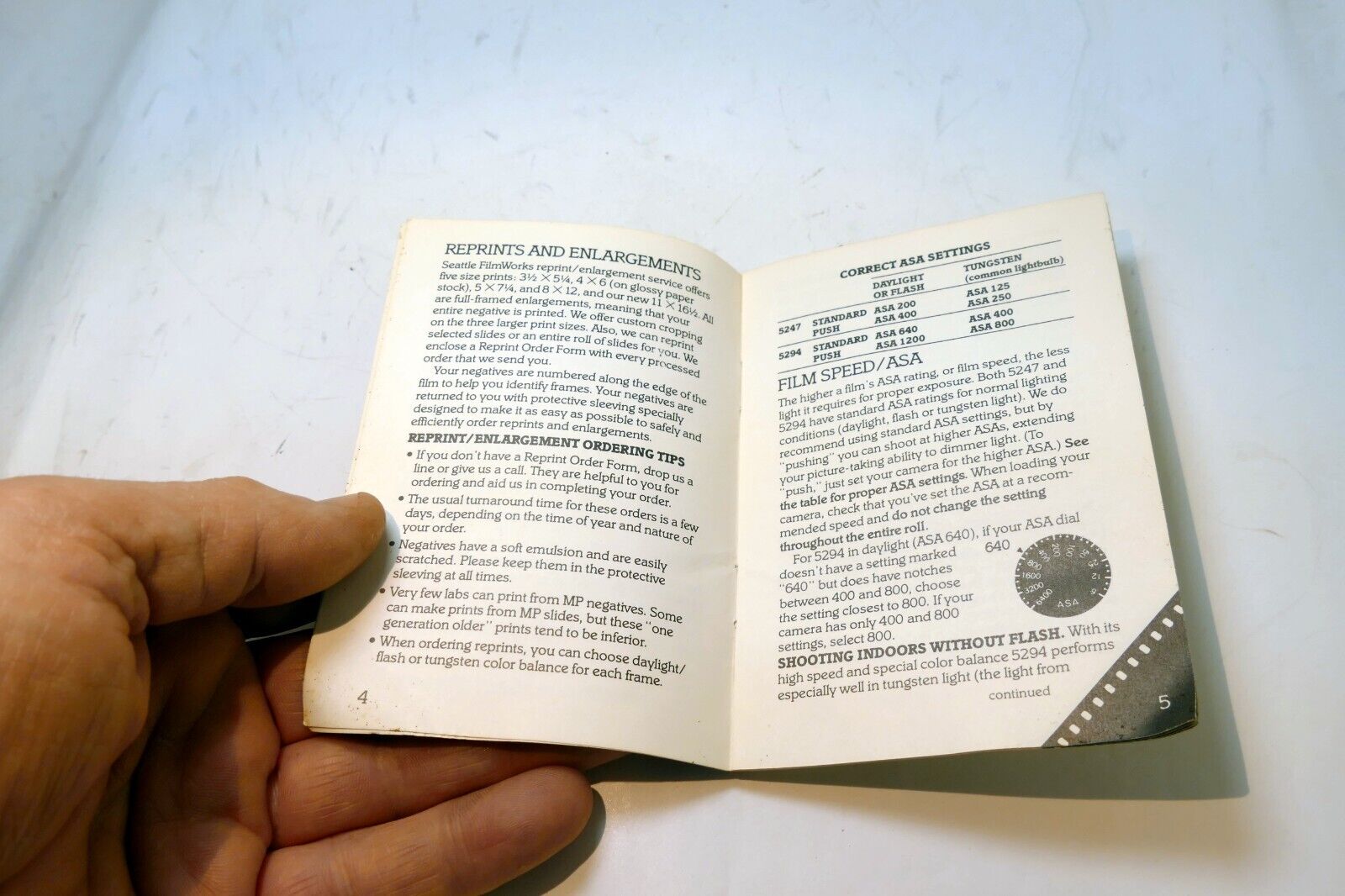 Kodak  MP 35 mm Film user   Instructions manual brochure  1984 5247 5294