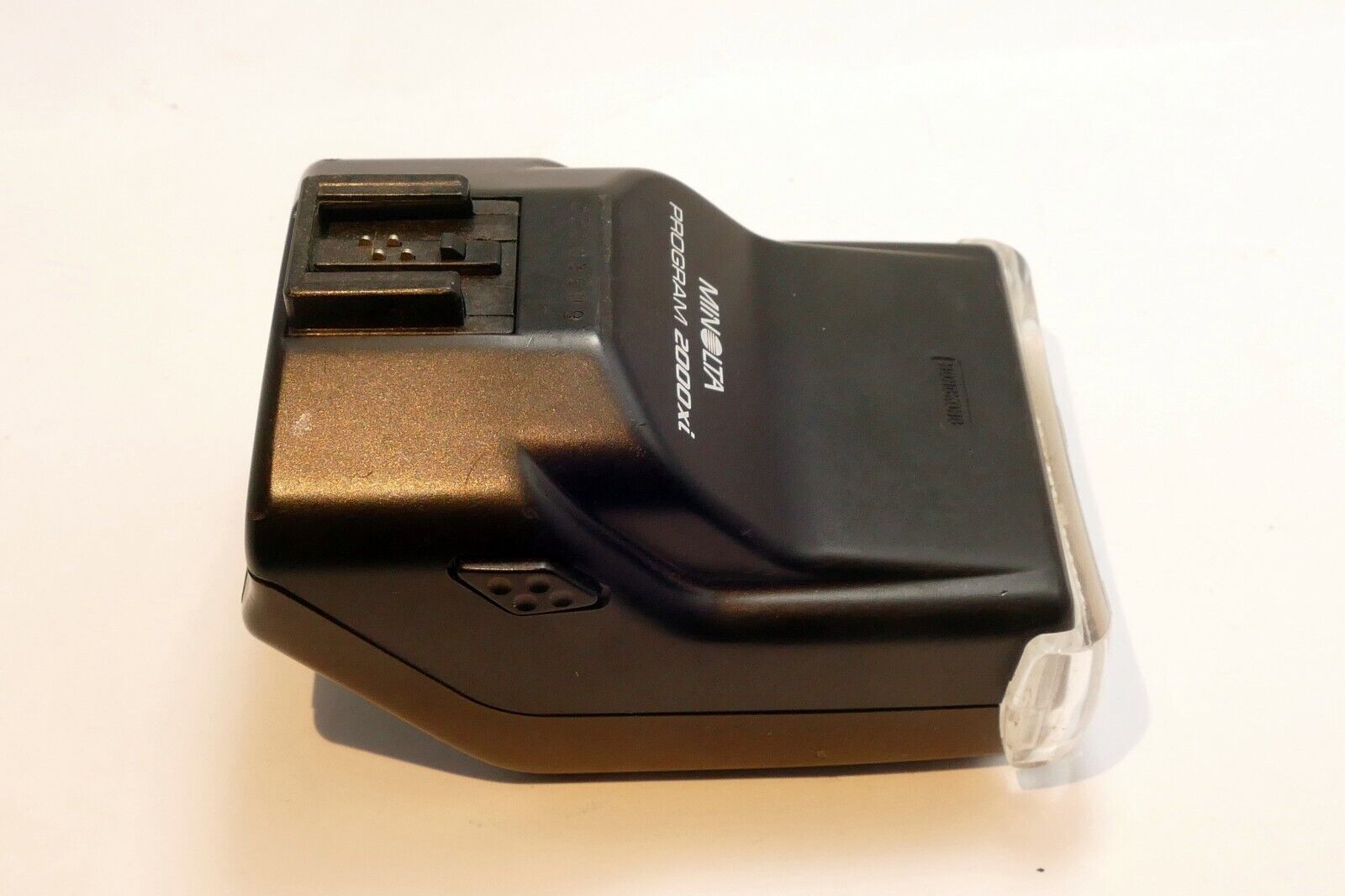 Minolta Program 2000Xi Shoe Mount Flash - works good