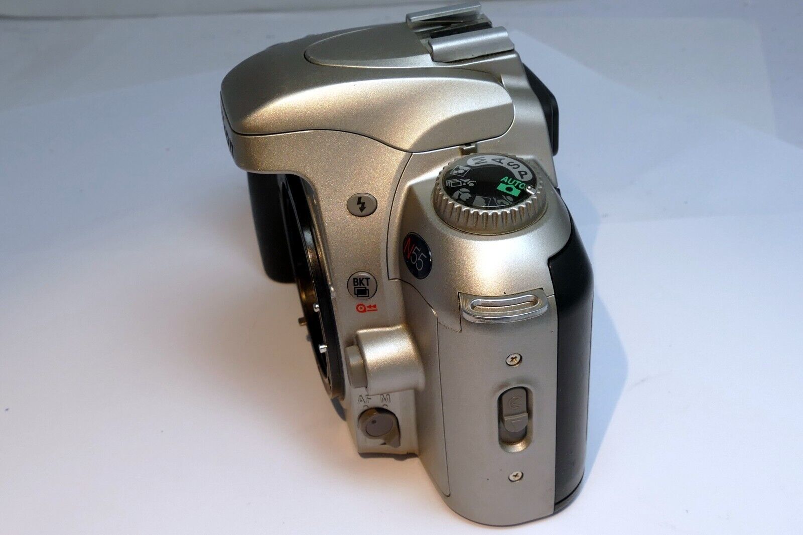 Nikon N55 SLR 35mm Film Camera body only - - untested AS IS, might work or not