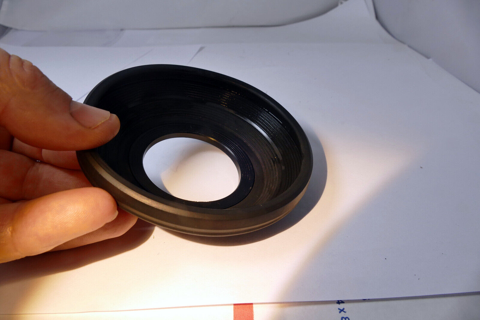 49mm Collapsible Rubber Lens Hood screw in type wide angle  for 28mm f2.8