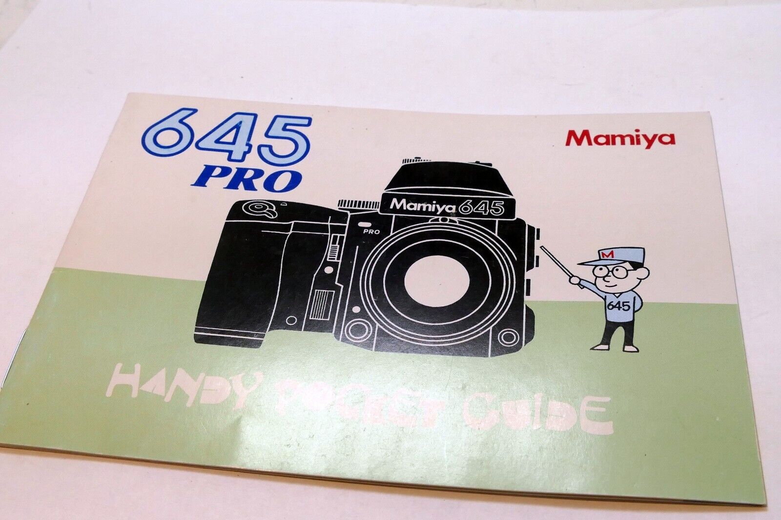 Mamiya 645 PRO Camera HANDY POCKET GUIDE Instruction Manual - concise