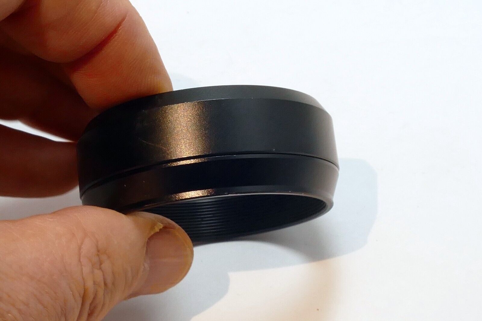 49mm Fujifilm Black Metal Lens Hood adapter