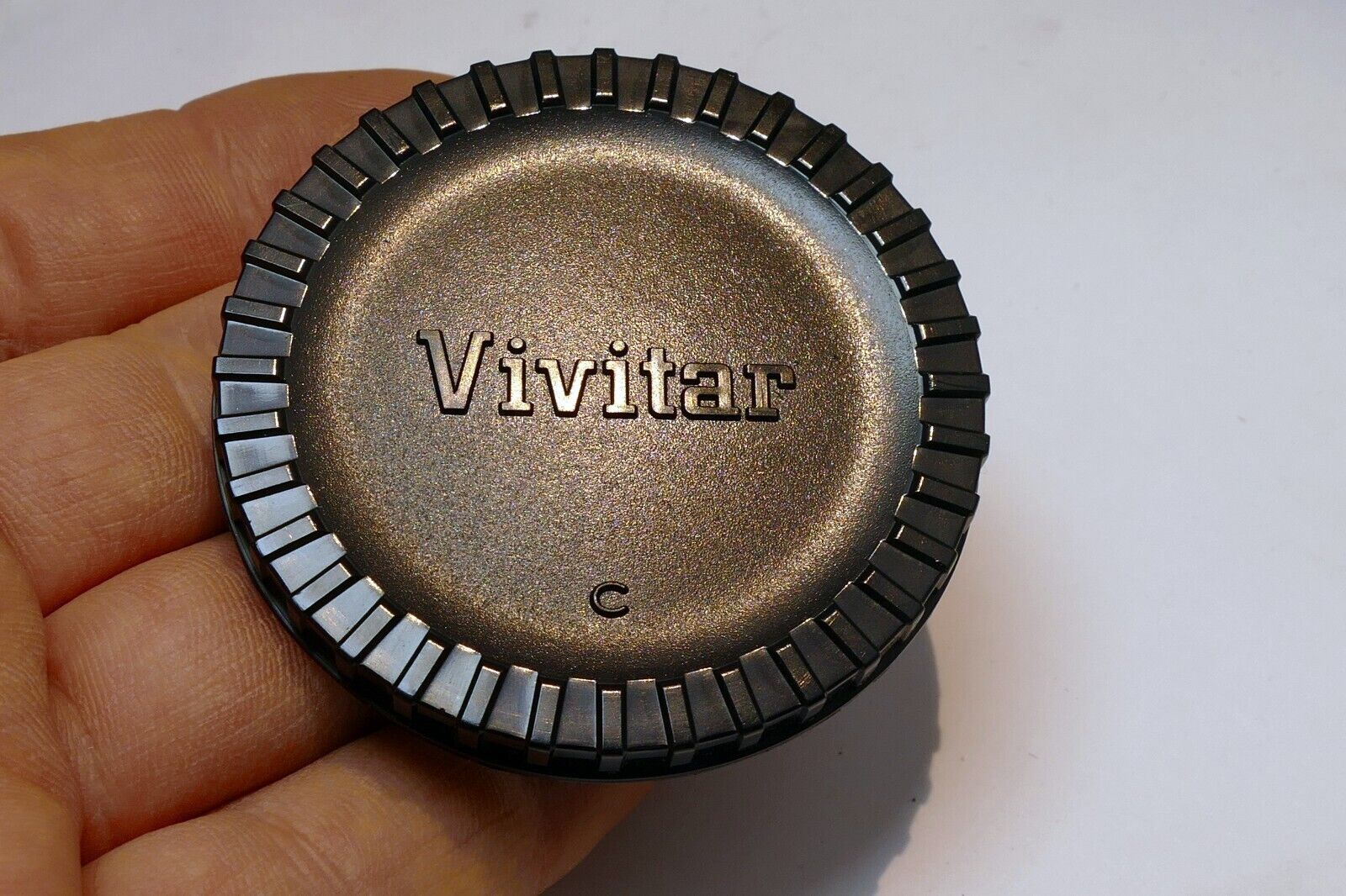 Vivitar Canon FD Camera Black Body Cap for AE-1 A-1  all black