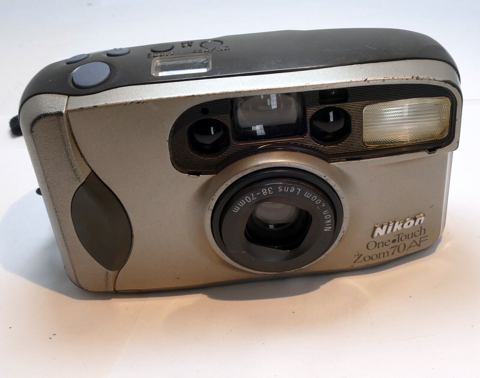 Nikon One Touch Zoom 70 AF 35mm Point & Shoot Film Camera - AS IS