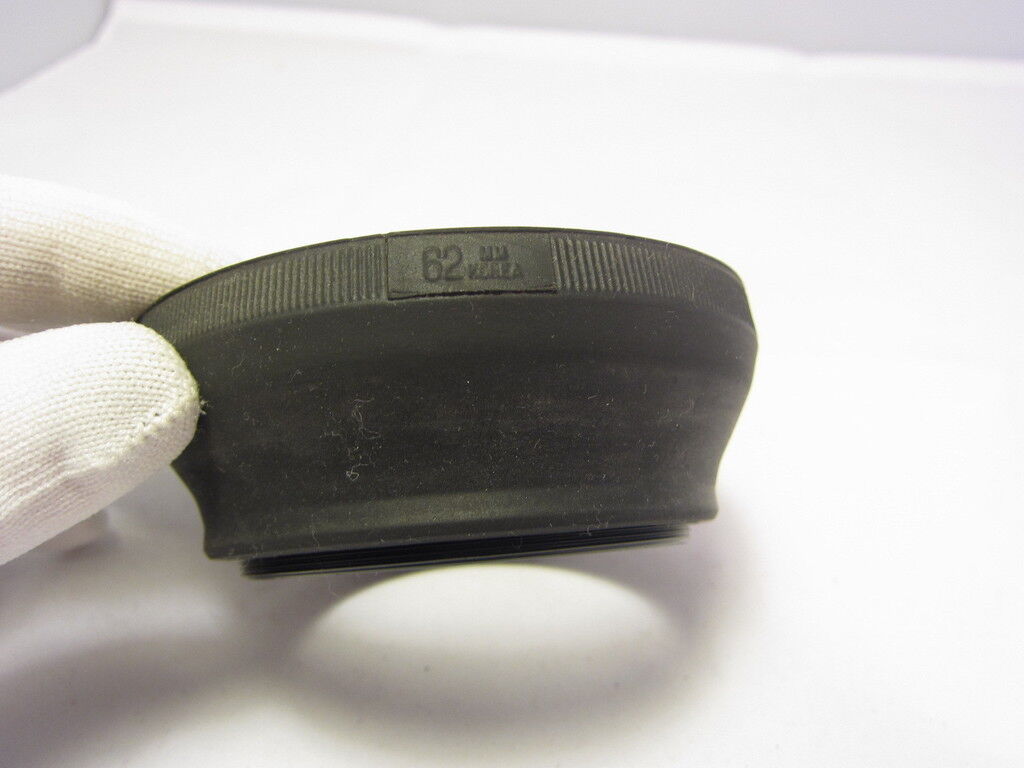 Used Generic Rubber Lens Hood 62mm made in Korea 6206007