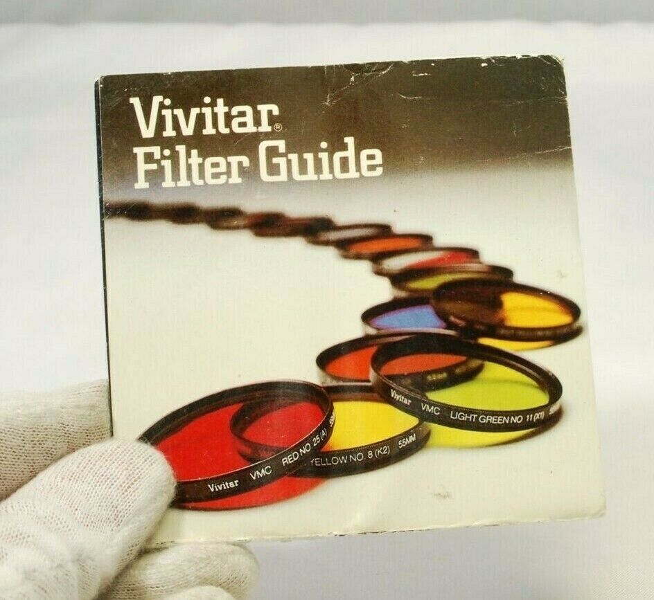 Vivitar Filter Guide Brochure 7216059