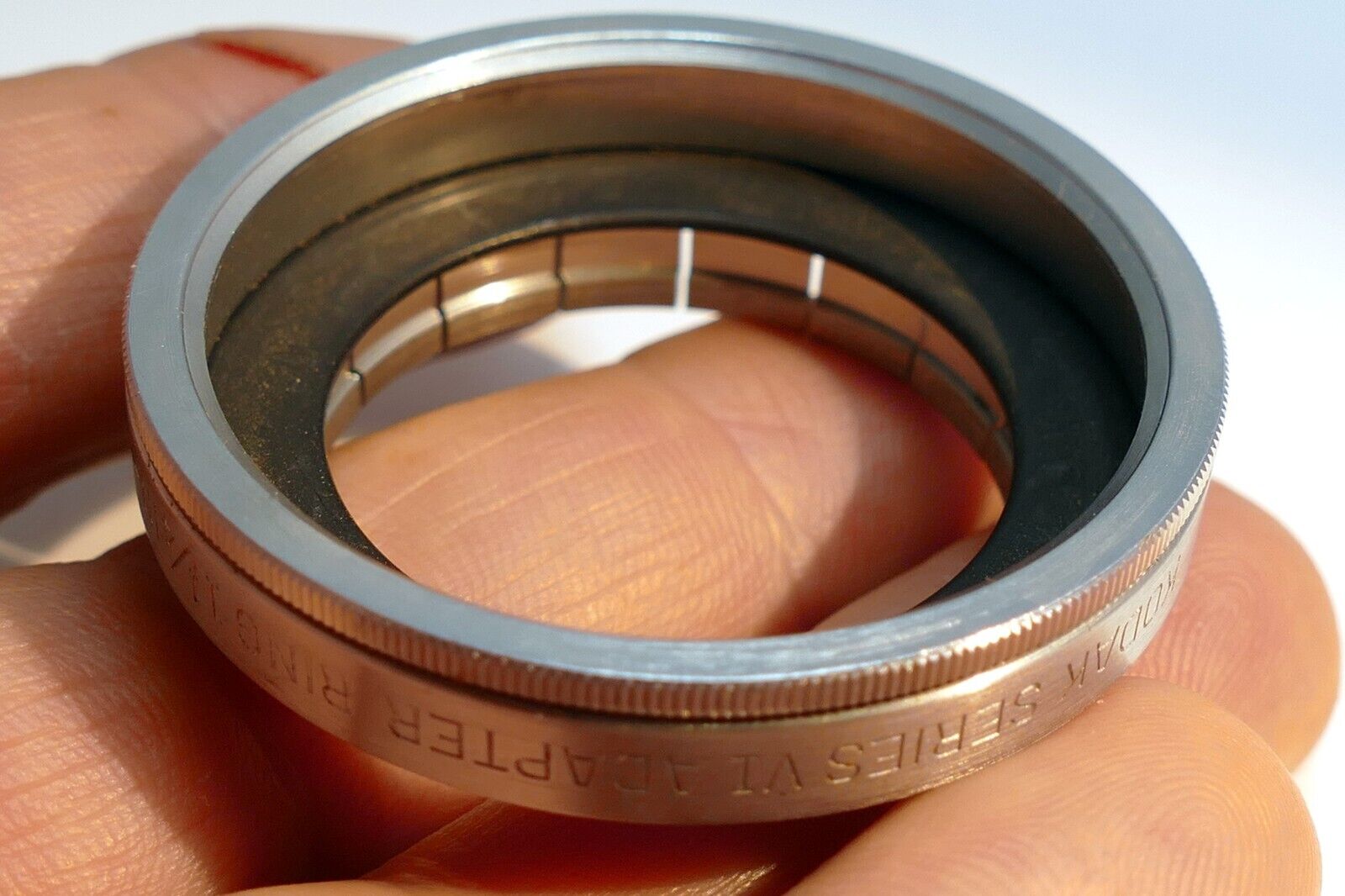 31.5mm to 44.5mm series VI 6 step up ring Adapter holder Slip on type 1 1/4"