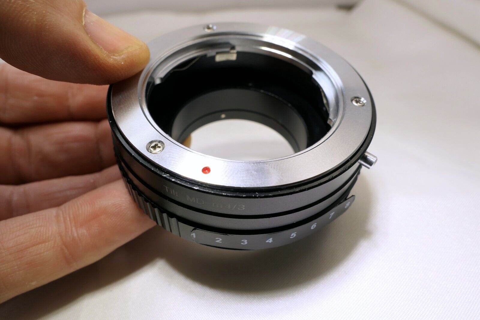 Minolta MD Lens mount adapter to M4/3 GH3 GH4 Panasonic E-PL2 OM-D camera TILT