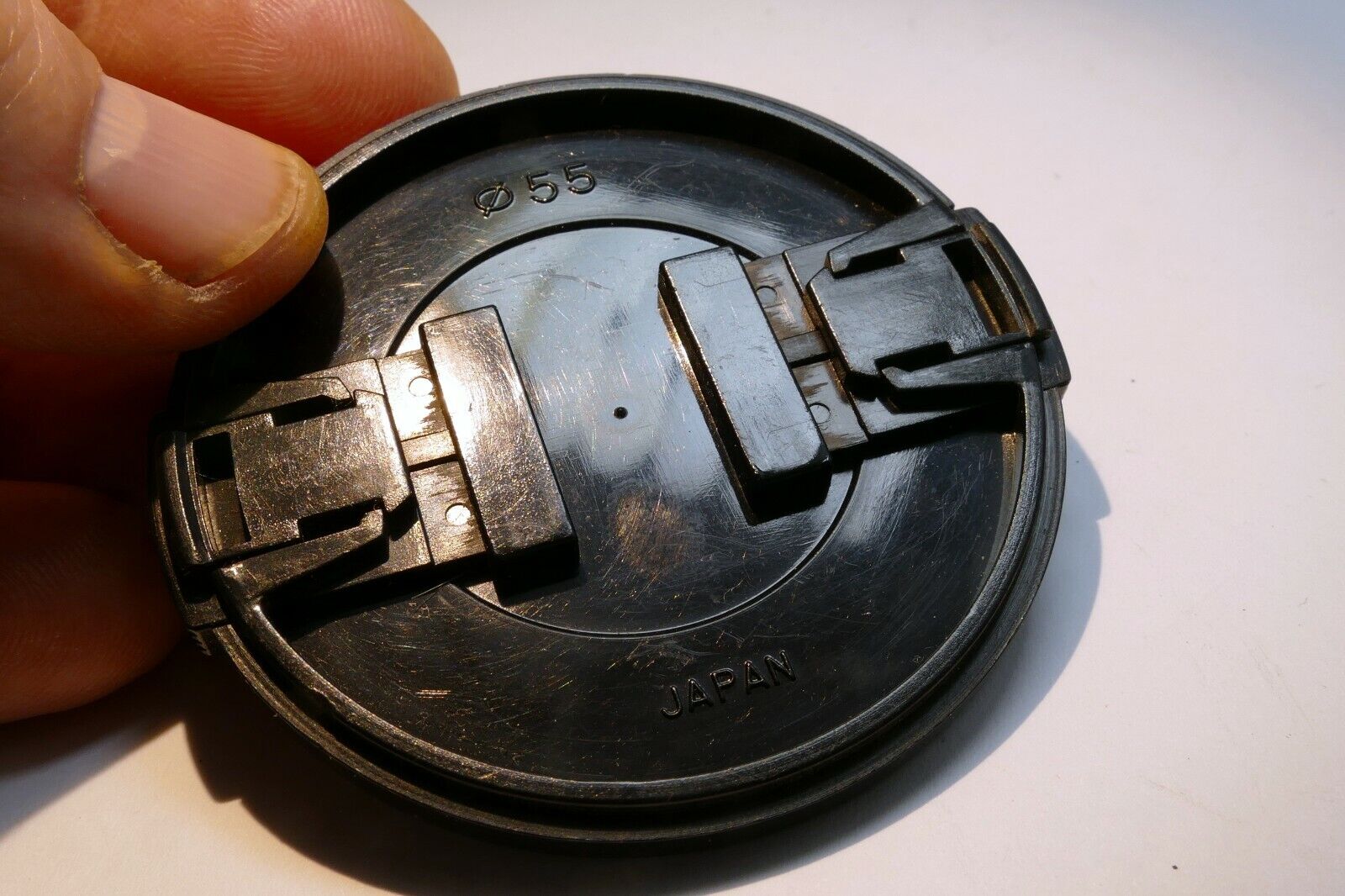 Tokina 55mm Front Cap Plastic center snap on for AT-X Macro 90mm F2.5