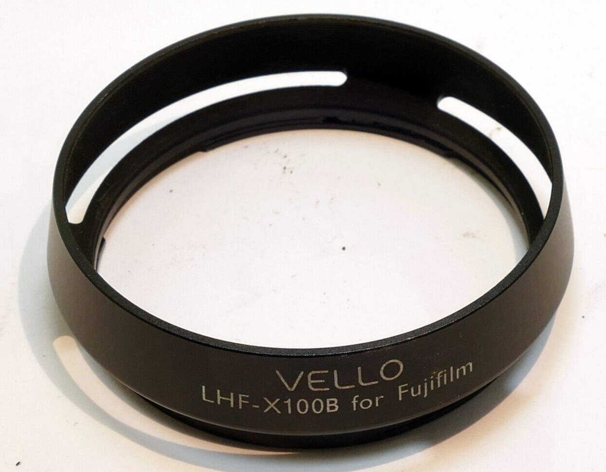 Vello LH-X100 Metal Square Bayonet Hood Shade for Fujinon X100 (missing LA-49X10
