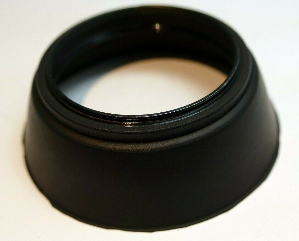 55mm Lens Hood Shade Collapsible Rubber double threaded screw in for 35mm f2