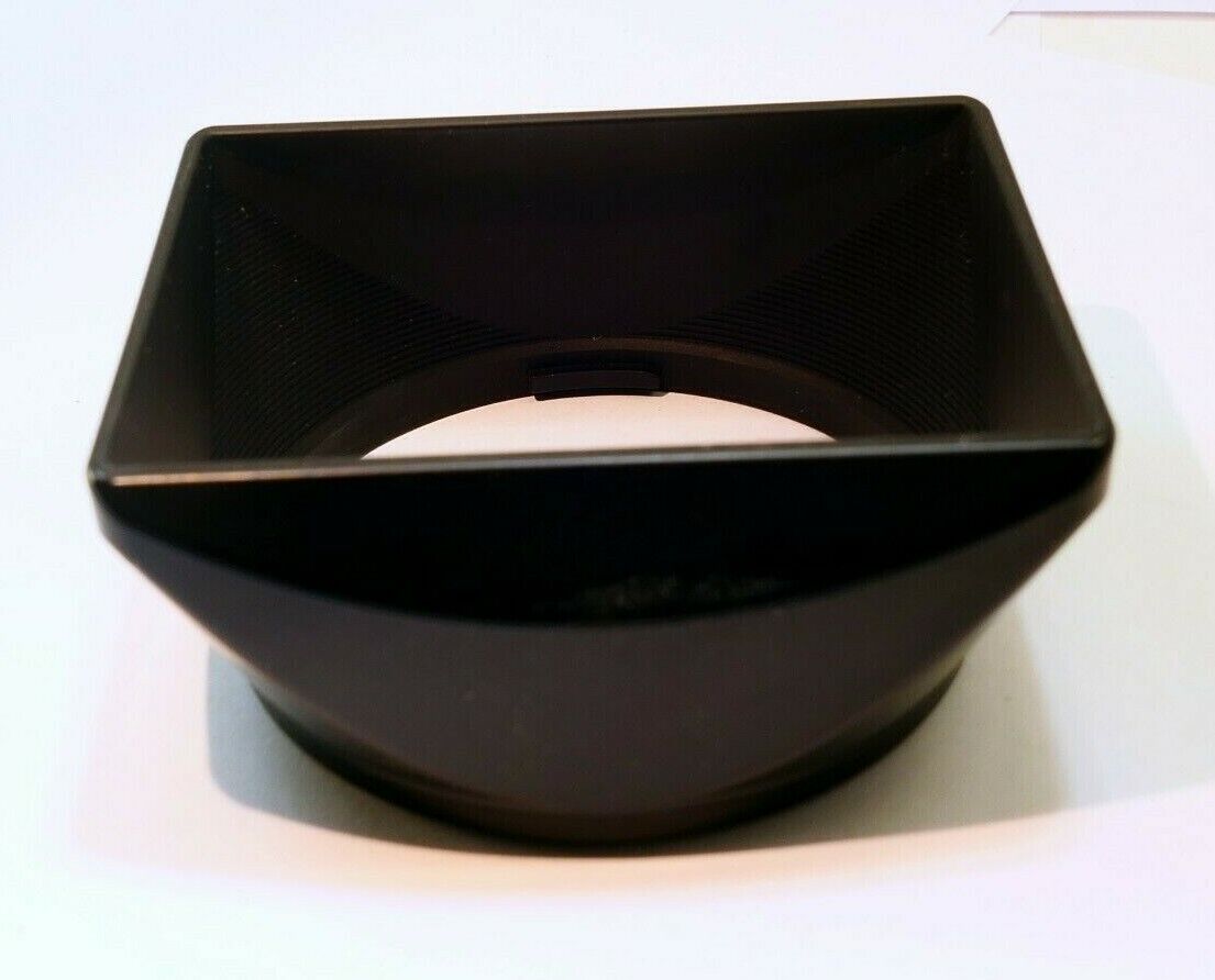 Twist on type Square lens hood shade (unknown brand) 55-58mm rim