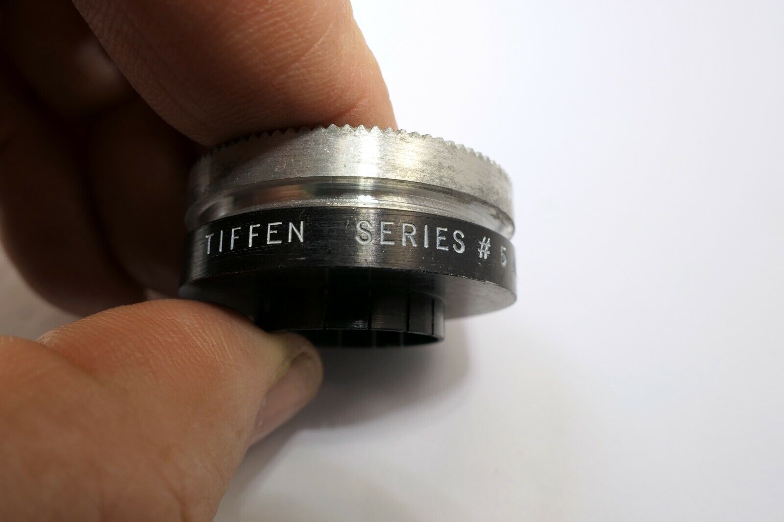 Tiffen series 5 V Adapter ring for  19mm slip on bottom ring