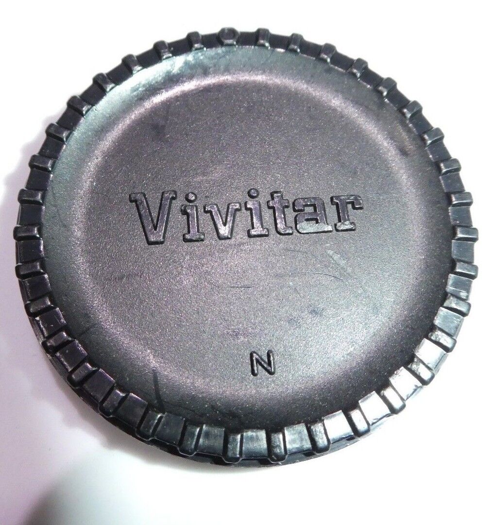 Vivitar N Camera Body Cap - Japan for Nikon F 2X teleconverter