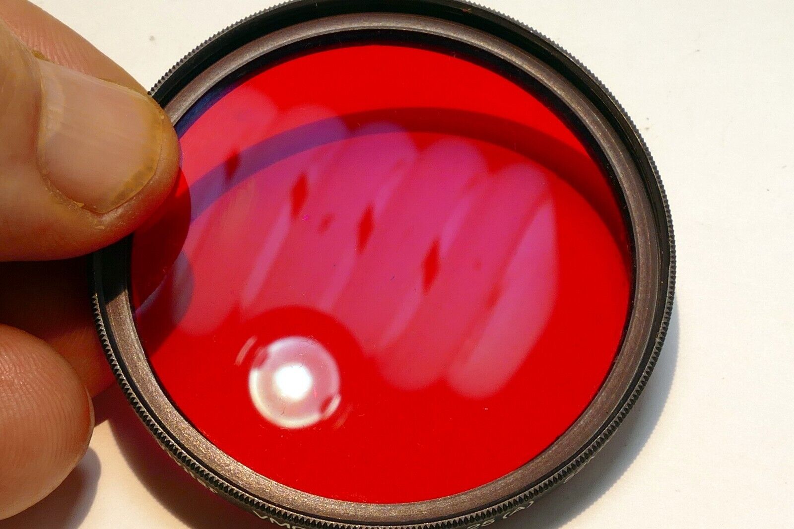 Vivitar VMC 52mm Filter Red  R2 25A made in Japan Multi-Coated