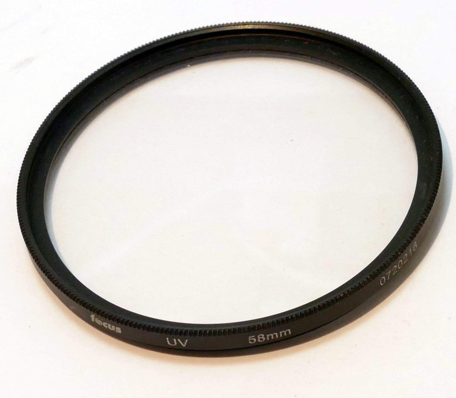 Focus 58mm lens Filter UV wide angle low profile
