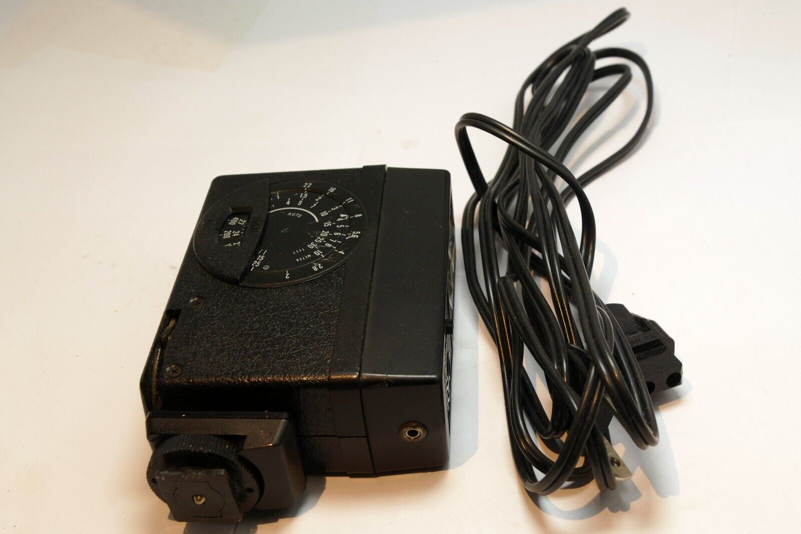 Sunpak auto 22 flash with ac wall power cord (with issues)