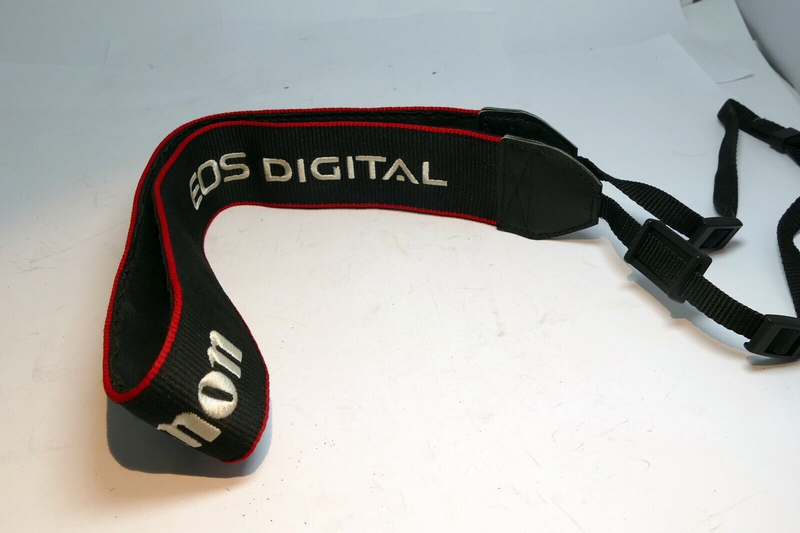 Canon EOS  Digital Camera Neck Shoulder Strap 4cm wide Stitched White -  Genuine