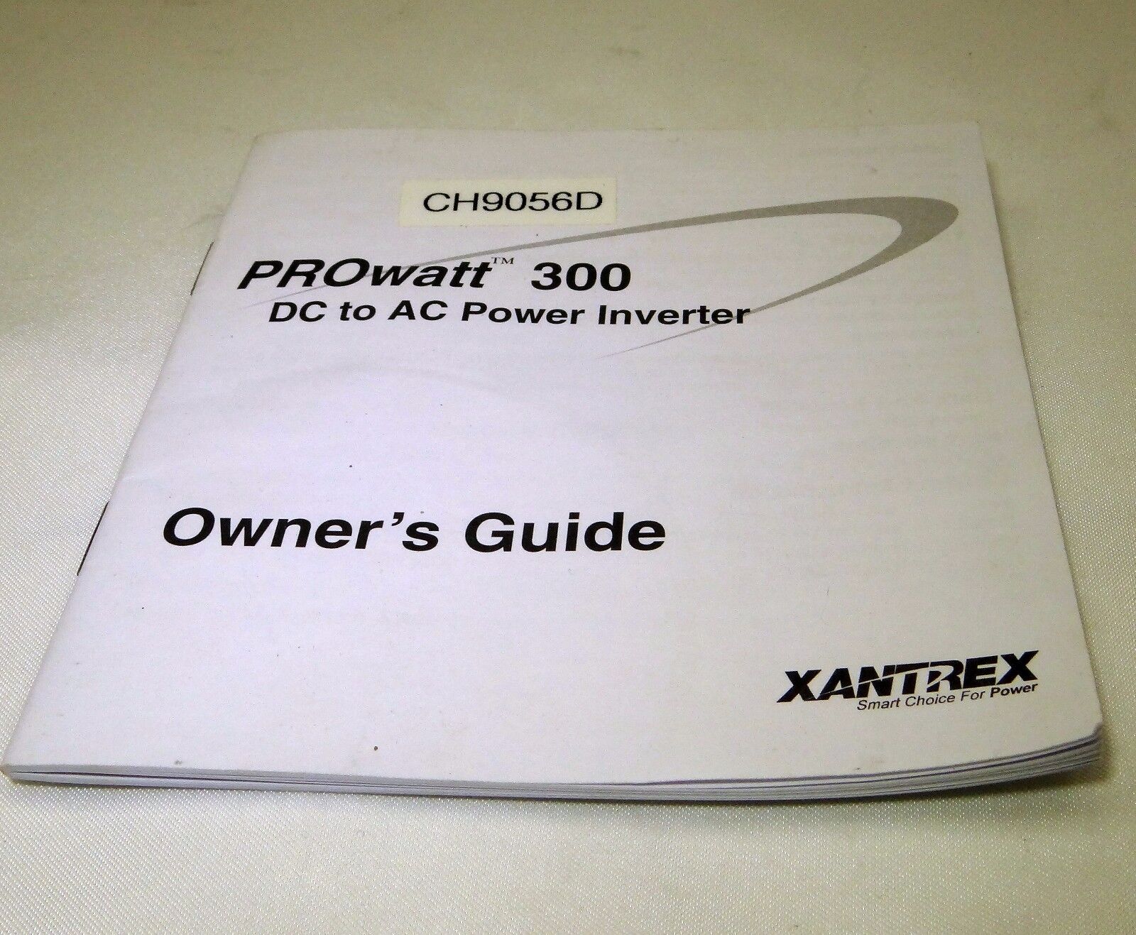 PROWatt 300 DC to AC Power Inverter Owner  Manual Guide English EN