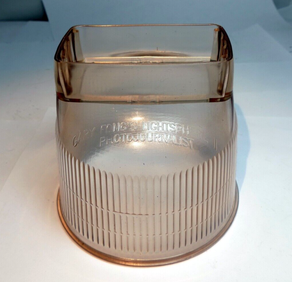 Gary Fong  Flash Diffuser  Round  P4 light sphere Clear Body only