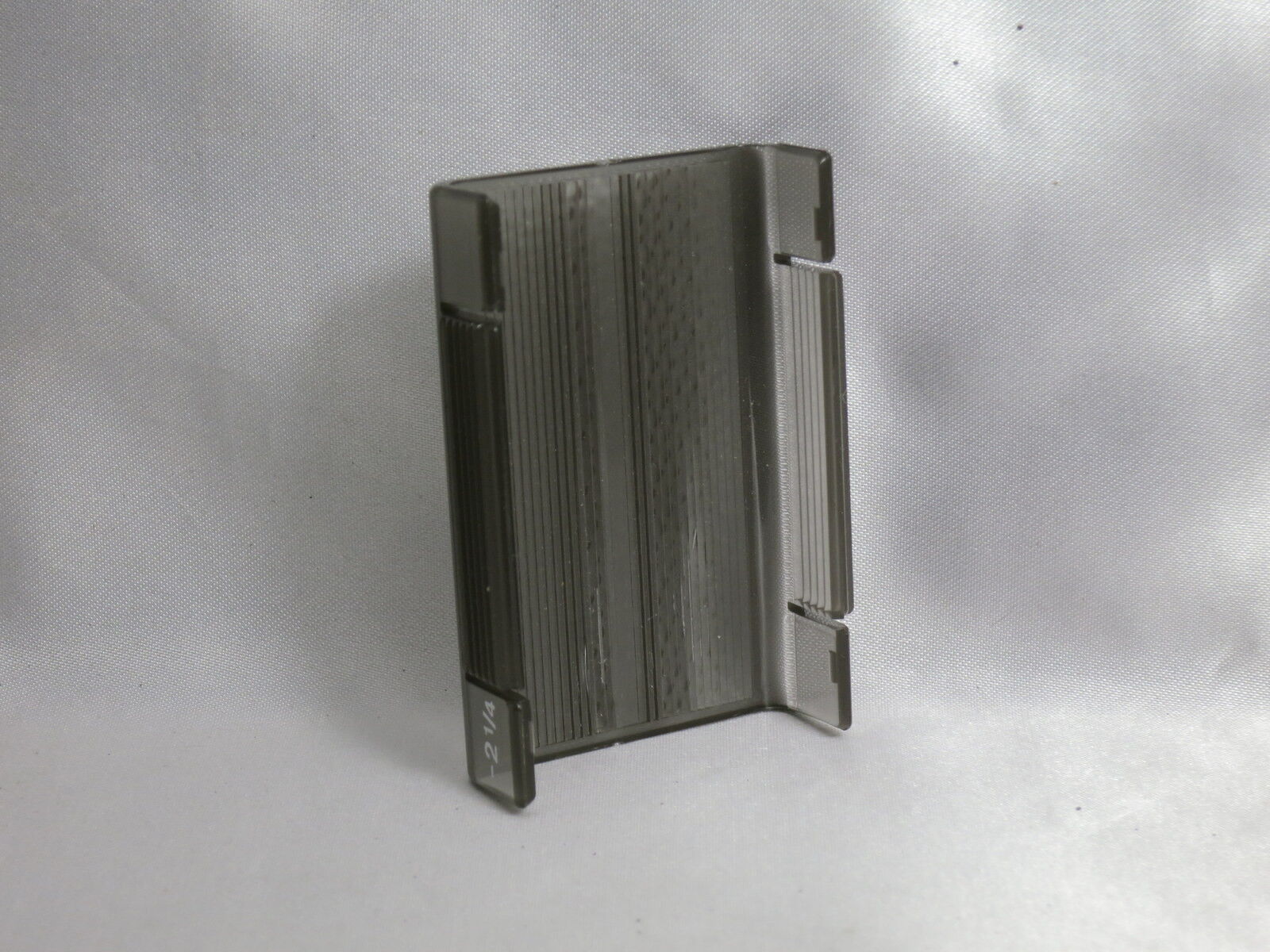 -2 1/4 Cover (gray) filter for camera flash  ND 42X60mm OD